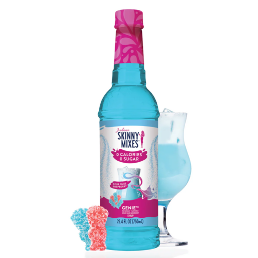 Sour Blue Raspberry Genie síróp (sykurlaust)