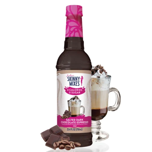 Salted Dark Chocolate Espresso síróp (sykurlaust)