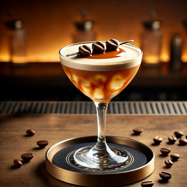 espresso martini - salted caramel